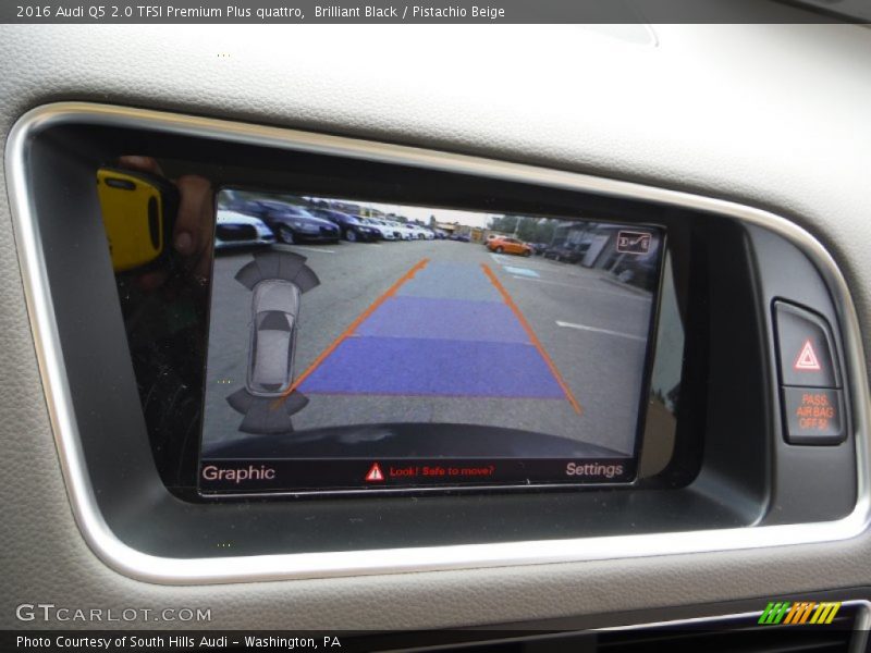 Brilliant Black / Pistachio Beige 2016 Audi Q5 2.0 TFSI Premium Plus quattro