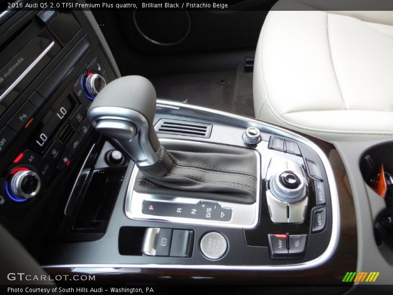 Brilliant Black / Pistachio Beige 2016 Audi Q5 2.0 TFSI Premium Plus quattro