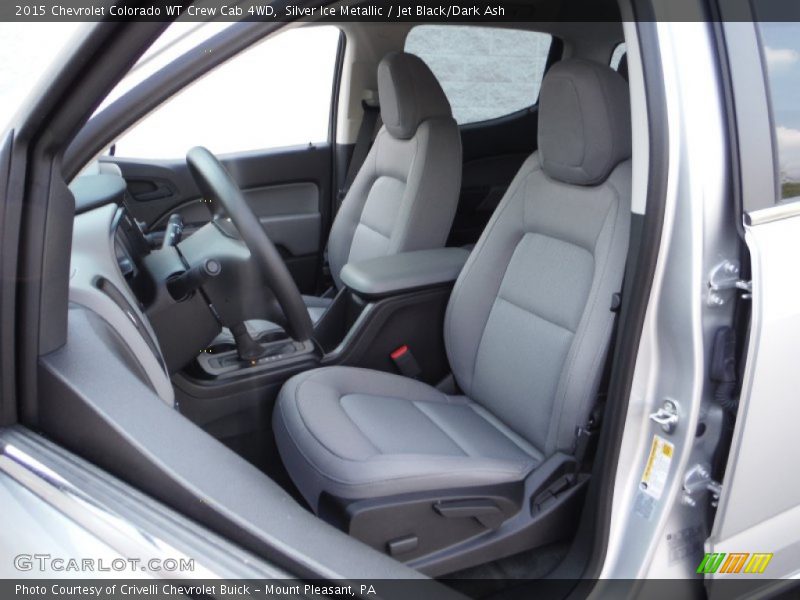 Silver Ice Metallic / Jet Black/Dark Ash 2015 Chevrolet Colorado WT Crew Cab 4WD