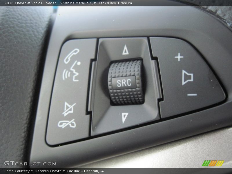Controls of 2016 Sonic LT Sedan