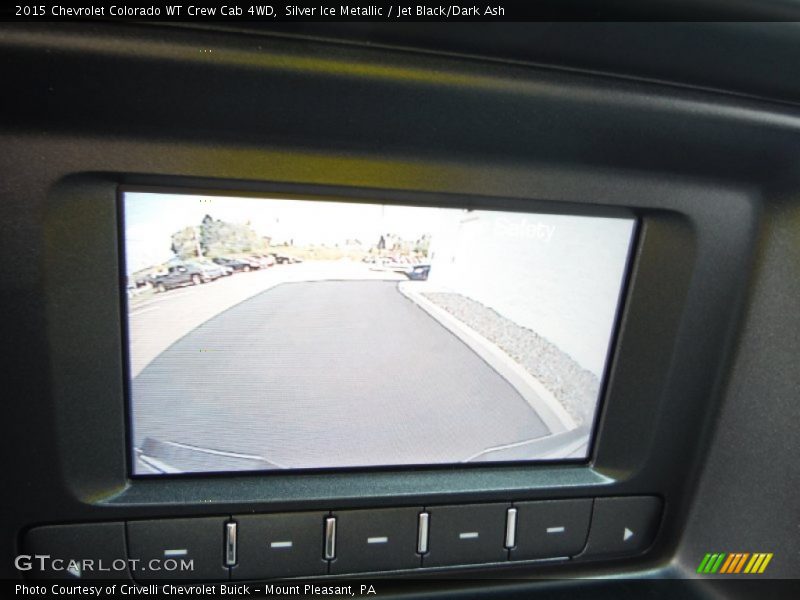 Silver Ice Metallic / Jet Black/Dark Ash 2015 Chevrolet Colorado WT Crew Cab 4WD