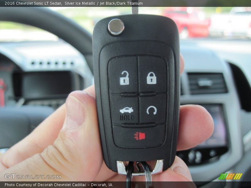 Keys of 2016 Sonic LT Sedan