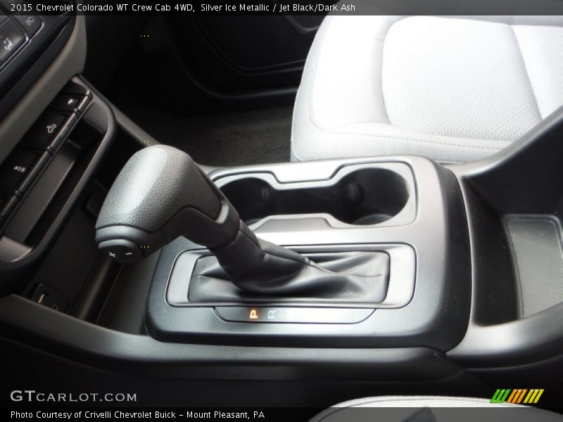 Silver Ice Metallic / Jet Black/Dark Ash 2015 Chevrolet Colorado WT Crew Cab 4WD