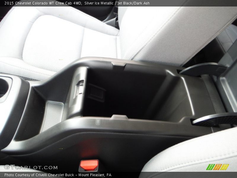 Silver Ice Metallic / Jet Black/Dark Ash 2015 Chevrolet Colorado WT Crew Cab 4WD