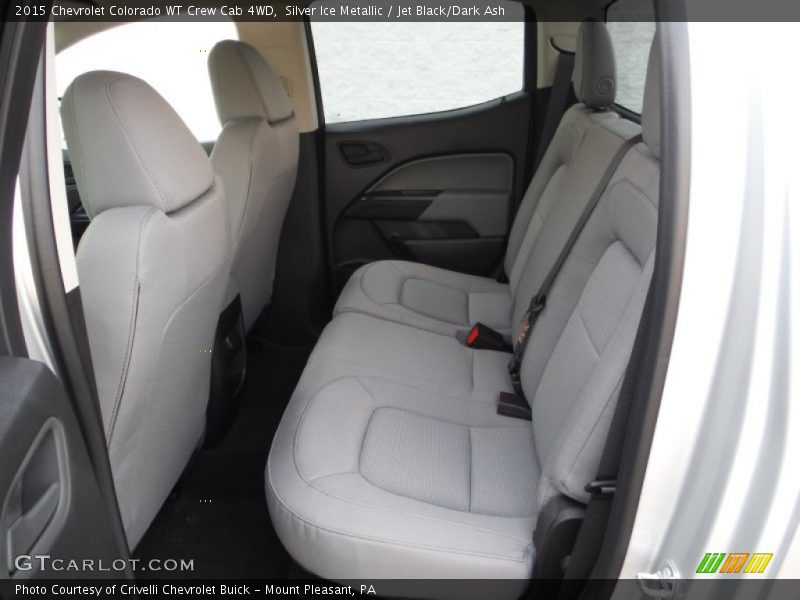 Silver Ice Metallic / Jet Black/Dark Ash 2015 Chevrolet Colorado WT Crew Cab 4WD
