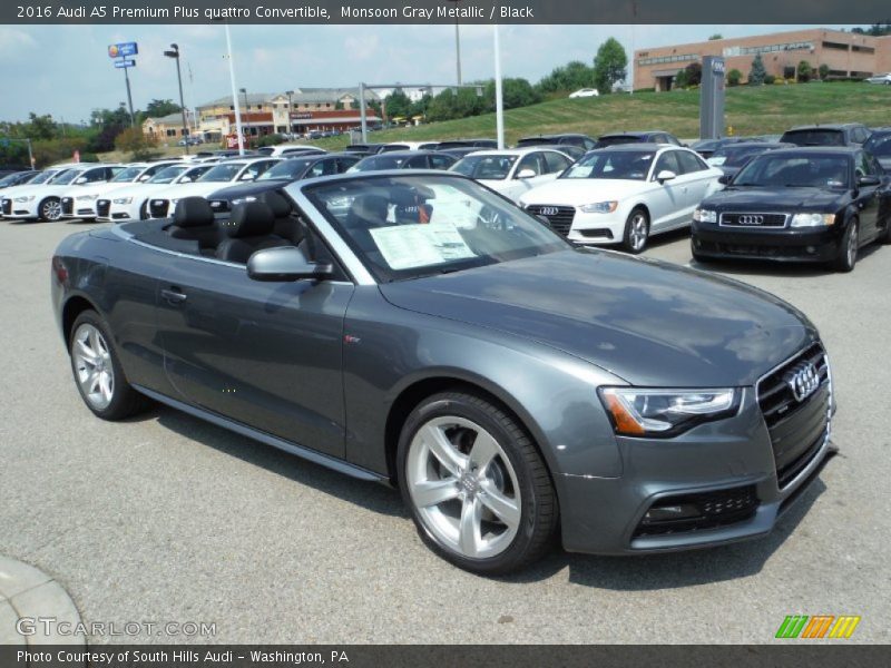 Front 3/4 View of 2016 A5 Premium Plus quattro Convertible