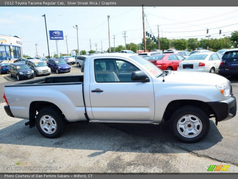 Silver Streak Mica / Graphite 2012 Toyota Tacoma Regular Cab