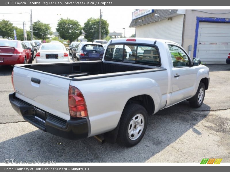 Silver Streak Mica / Graphite 2012 Toyota Tacoma Regular Cab