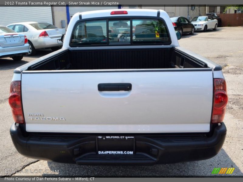 Silver Streak Mica / Graphite 2012 Toyota Tacoma Regular Cab