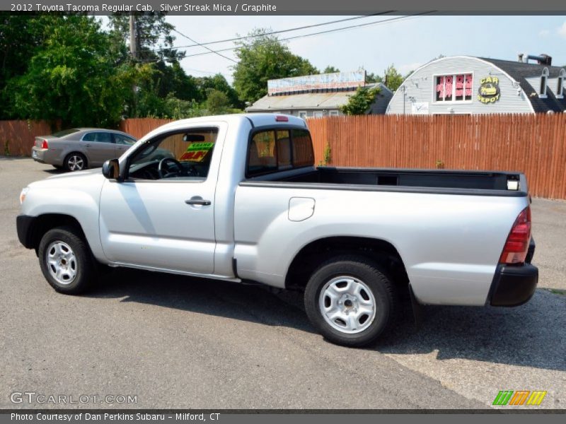 Silver Streak Mica / Graphite 2012 Toyota Tacoma Regular Cab