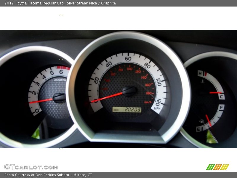 Silver Streak Mica / Graphite 2012 Toyota Tacoma Regular Cab