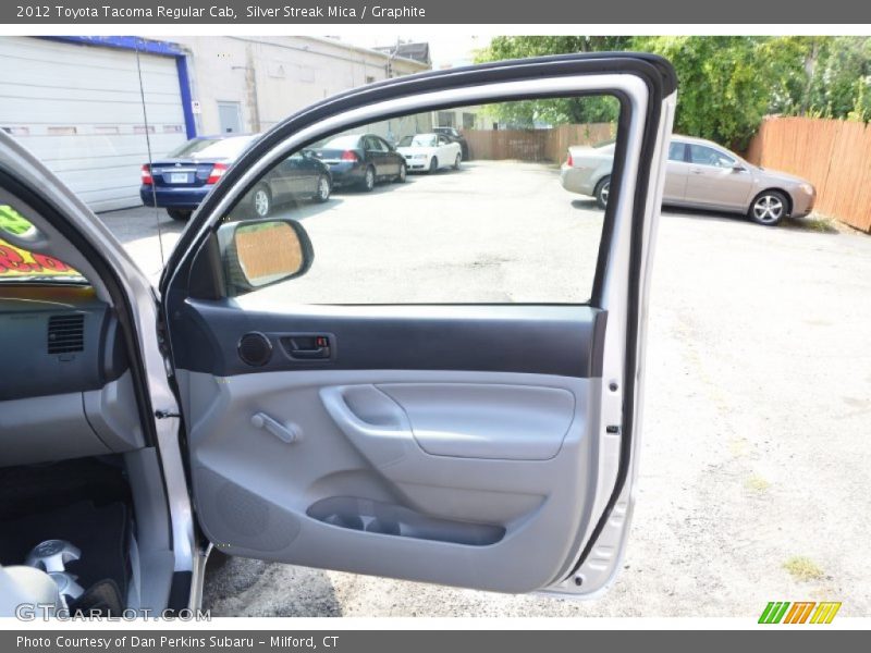 Silver Streak Mica / Graphite 2012 Toyota Tacoma Regular Cab