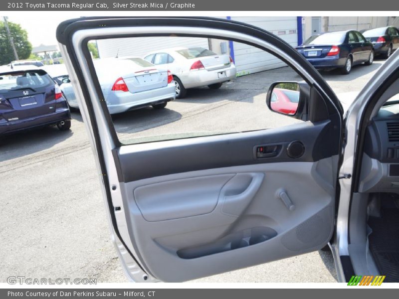 Silver Streak Mica / Graphite 2012 Toyota Tacoma Regular Cab