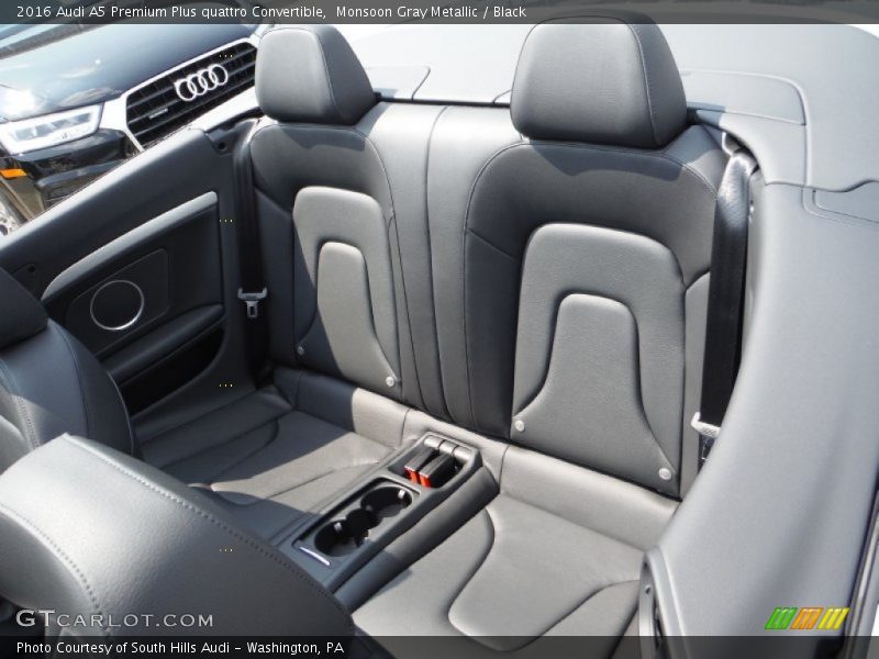 Monsoon Gray Metallic / Black 2016 Audi A5 Premium Plus quattro Convertible