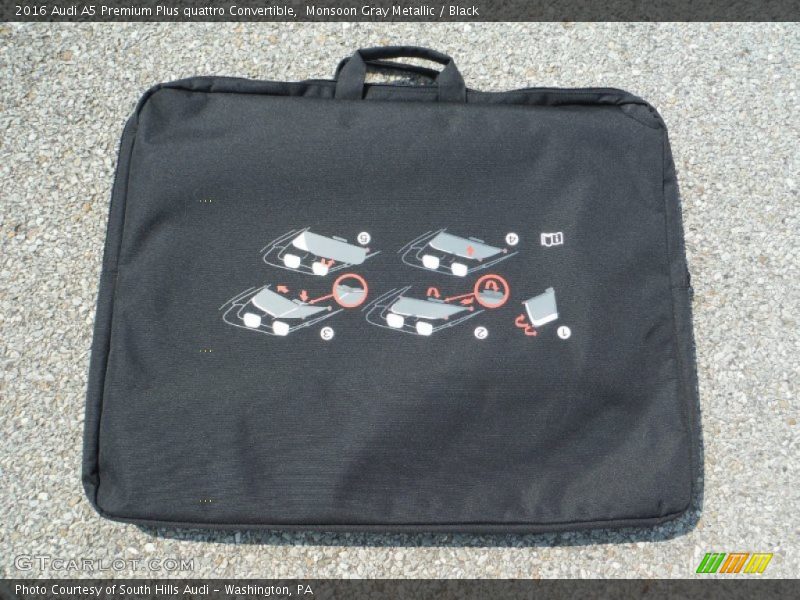 Monsoon Gray Metallic / Black 2016 Audi A5 Premium Plus quattro Convertible
