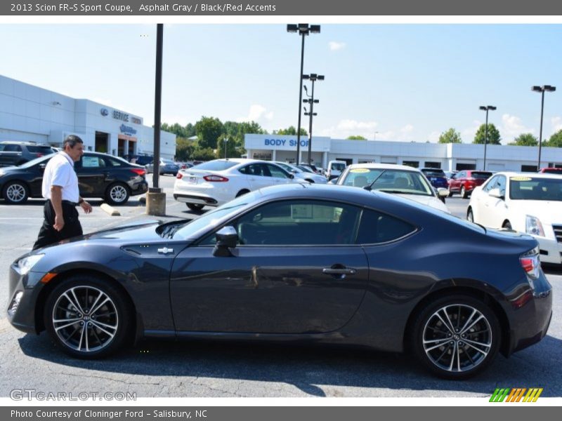 Asphalt Gray / Black/Red Accents 2013 Scion FR-S Sport Coupe