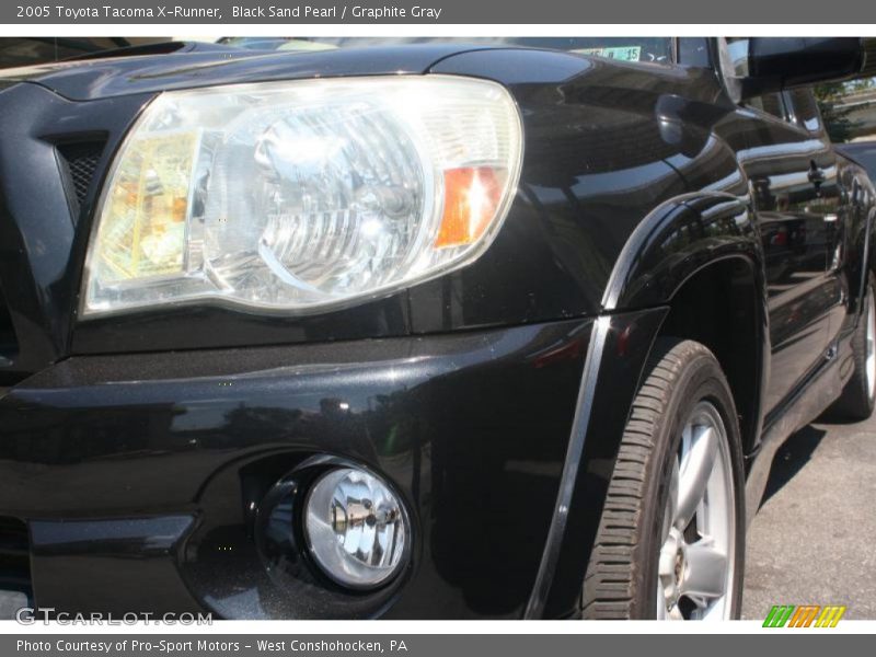 Black Sand Pearl / Graphite Gray 2005 Toyota Tacoma X-Runner