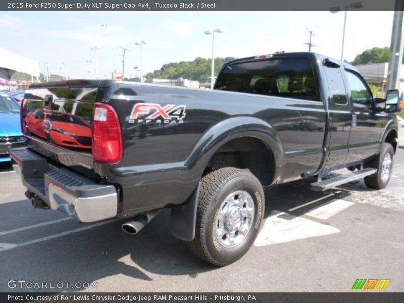 Tuxedo Black / Steel 2015 Ford F250 Super Duty XLT Super Cab 4x4
