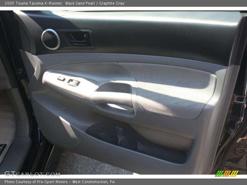 Black Sand Pearl / Graphite Gray 2005 Toyota Tacoma X-Runner