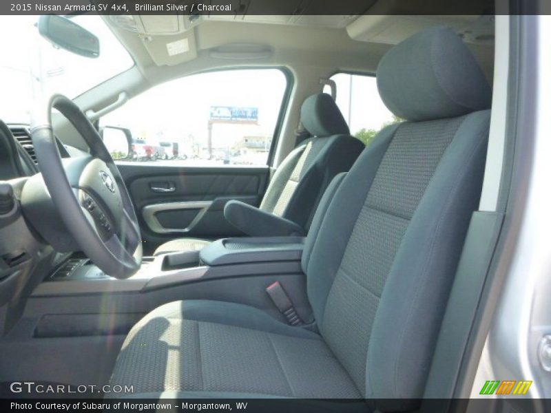Brilliant Silver / Charcoal 2015 Nissan Armada SV 4x4