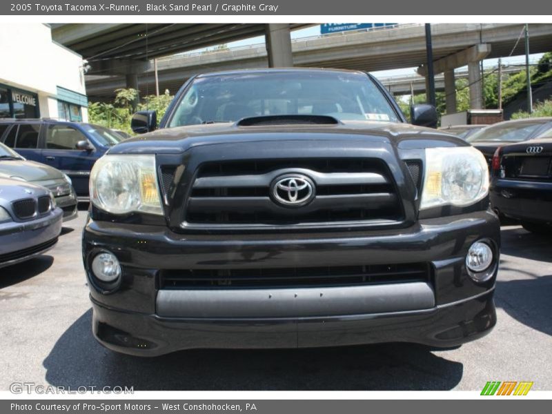Black Sand Pearl / Graphite Gray 2005 Toyota Tacoma X-Runner