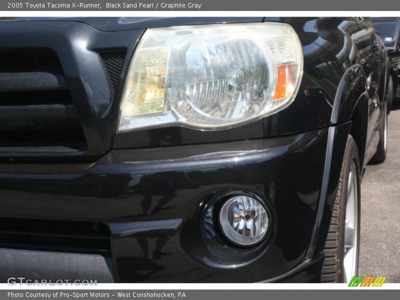 Black Sand Pearl / Graphite Gray 2005 Toyota Tacoma X-Runner