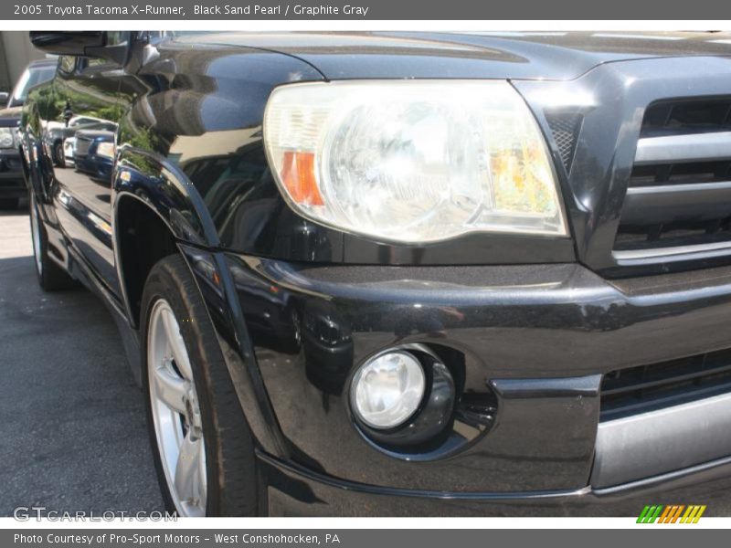 Black Sand Pearl / Graphite Gray 2005 Toyota Tacoma X-Runner