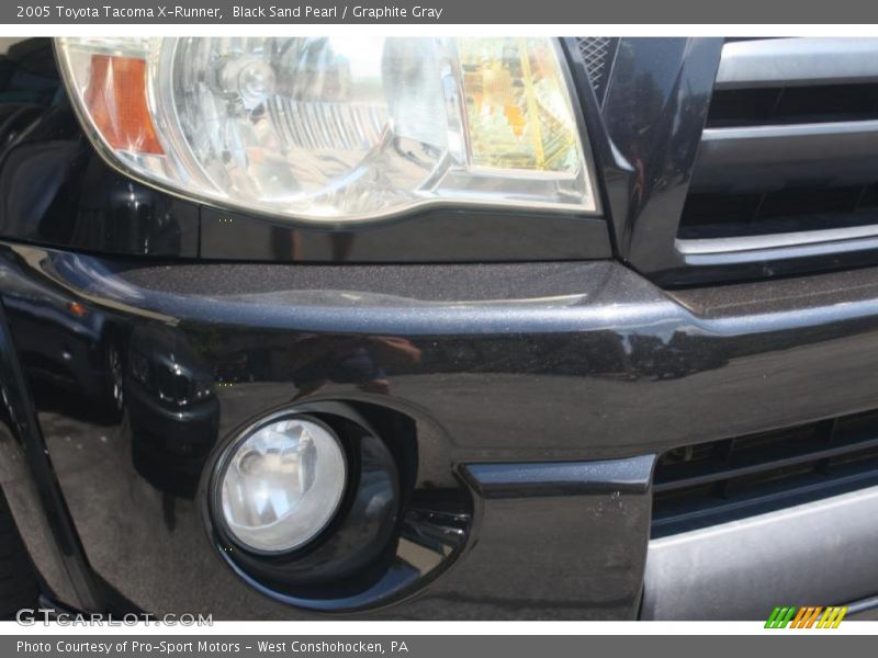 Black Sand Pearl / Graphite Gray 2005 Toyota Tacoma X-Runner