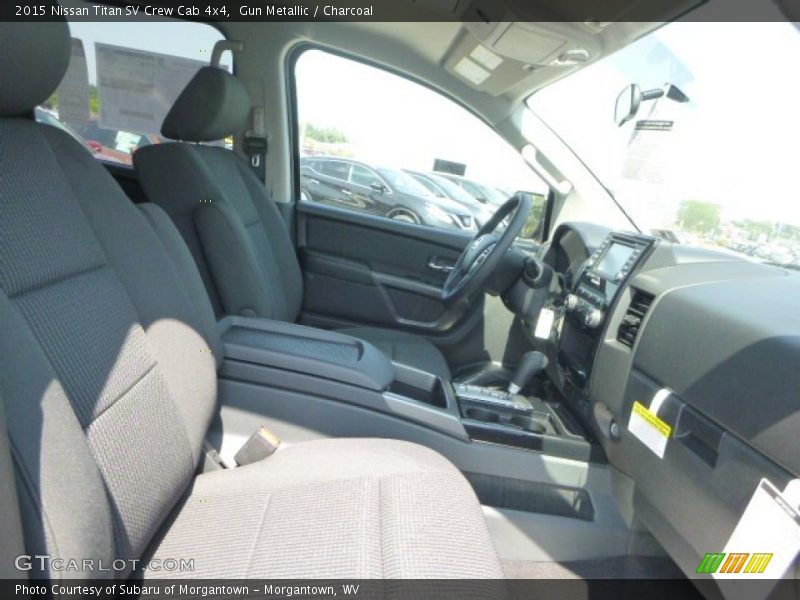 Gun Metallic / Charcoal 2015 Nissan Titan SV Crew Cab 4x4