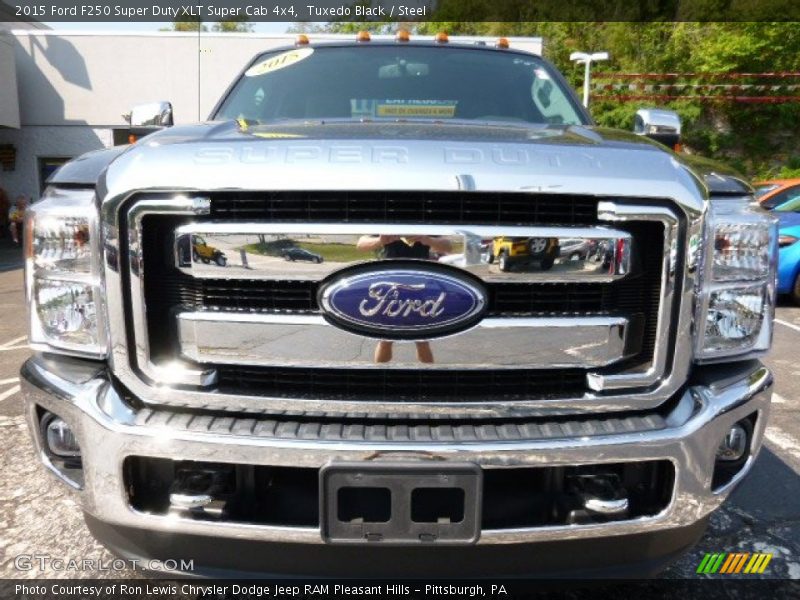Tuxedo Black / Steel 2015 Ford F250 Super Duty XLT Super Cab 4x4
