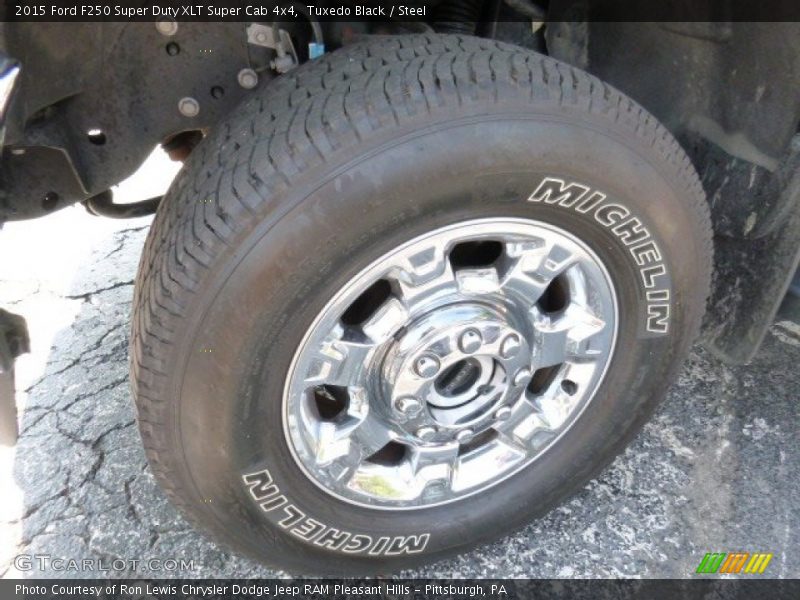 Tuxedo Black / Steel 2015 Ford F250 Super Duty XLT Super Cab 4x4