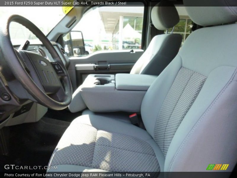 Tuxedo Black / Steel 2015 Ford F250 Super Duty XLT Super Cab 4x4