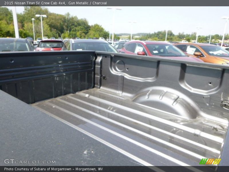 Gun Metallic / Charcoal 2015 Nissan Titan SV Crew Cab 4x4