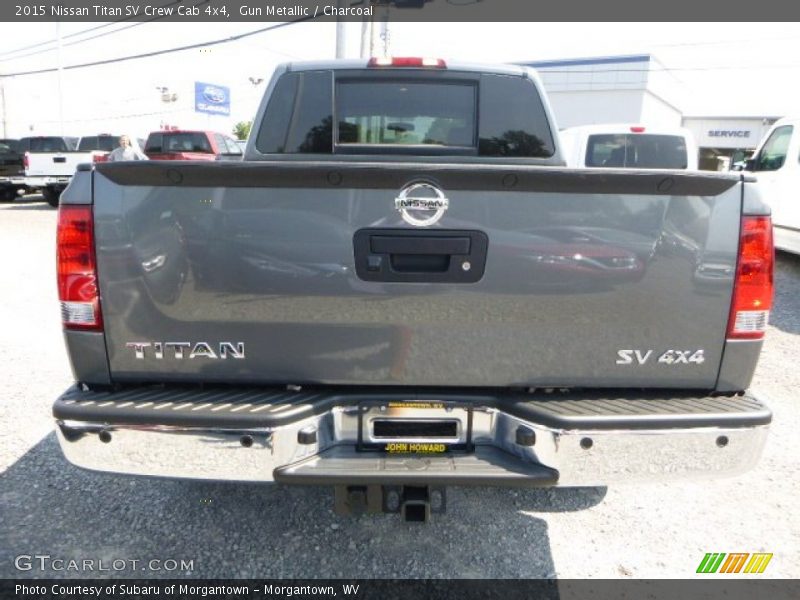 Gun Metallic / Charcoal 2015 Nissan Titan SV Crew Cab 4x4