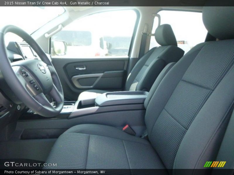 Gun Metallic / Charcoal 2015 Nissan Titan SV Crew Cab 4x4