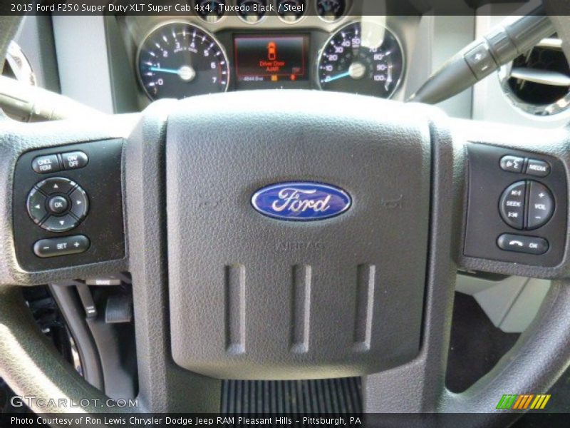 Tuxedo Black / Steel 2015 Ford F250 Super Duty XLT Super Cab 4x4