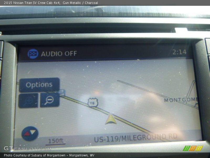Gun Metallic / Charcoal 2015 Nissan Titan SV Crew Cab 4x4
