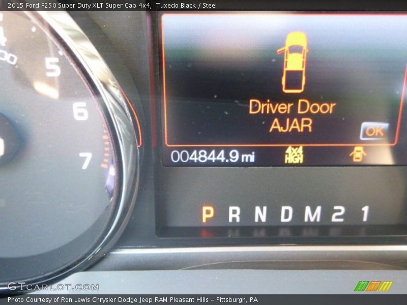 Tuxedo Black / Steel 2015 Ford F250 Super Duty XLT Super Cab 4x4