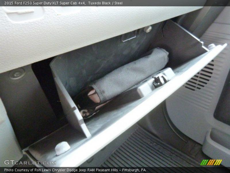 Tuxedo Black / Steel 2015 Ford F250 Super Duty XLT Super Cab 4x4