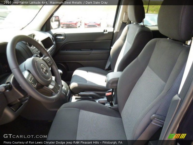 Maximum Steel Metallic / Dark Slate Gray 2016 Jeep Patriot Latitude 4x4