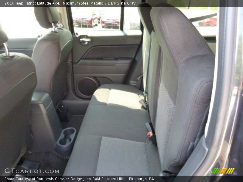 Maximum Steel Metallic / Dark Slate Gray 2016 Jeep Patriot Latitude 4x4