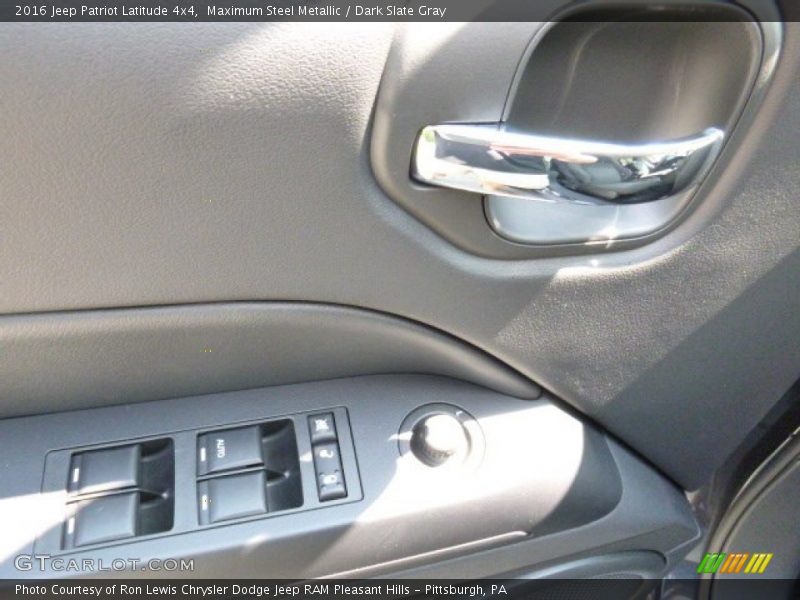 Maximum Steel Metallic / Dark Slate Gray 2016 Jeep Patriot Latitude 4x4