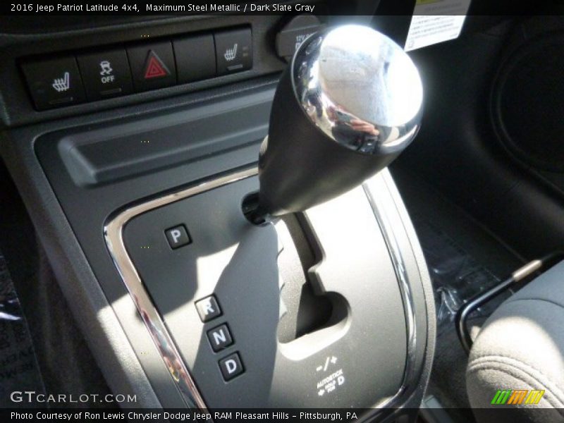  2016 Patriot Latitude 4x4 6 Speed Automatic Shifter