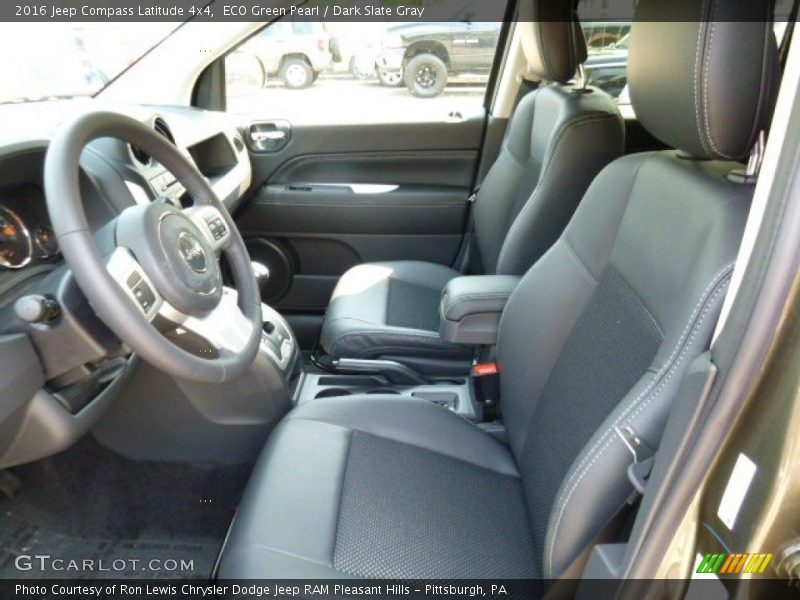 ECO Green Pearl / Dark Slate Gray 2016 Jeep Compass Latitude 4x4