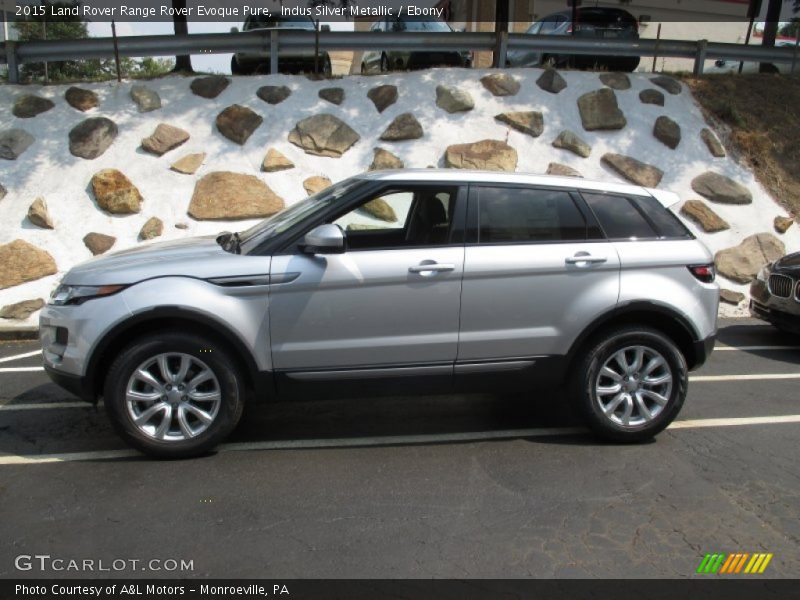  2015 Range Rover Evoque Pure Indus Silver Metallic