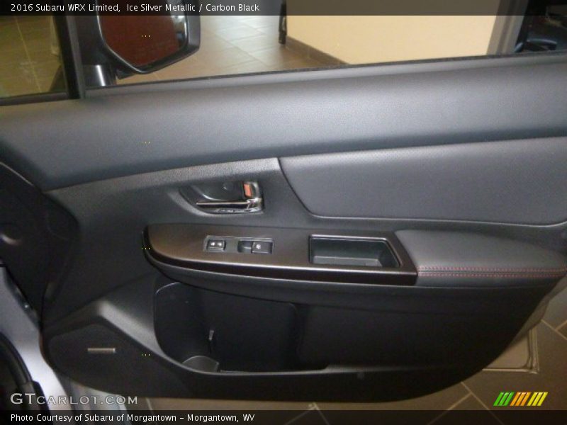 Ice Silver Metallic / Carbon Black 2016 Subaru WRX Limited