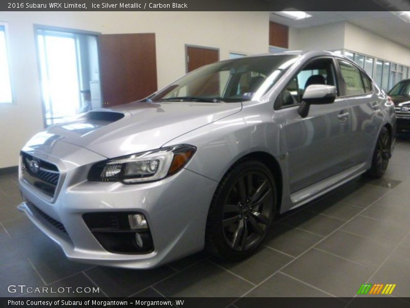 Ice Silver Metallic / Carbon Black 2016 Subaru WRX Limited