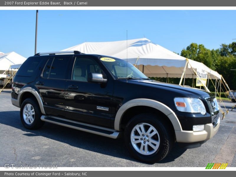 Black / Camel 2007 Ford Explorer Eddie Bauer