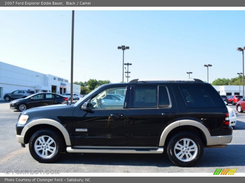 Black / Camel 2007 Ford Explorer Eddie Bauer