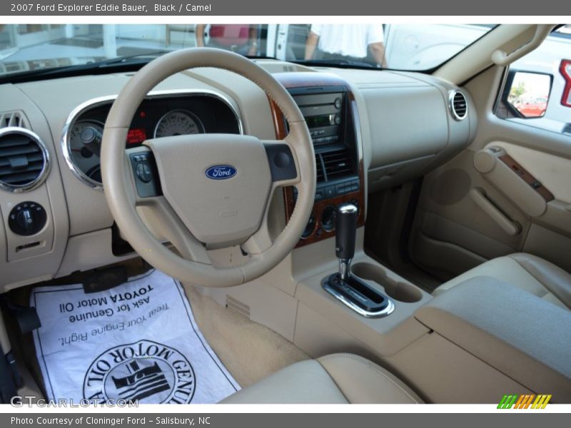 Black / Camel 2007 Ford Explorer Eddie Bauer